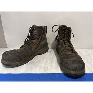 Red Wing Irish Setter Kasota Mens Steel Toe Work Boots Brown Size 11.5